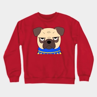 Funny Pug Crewneck Sweatshirt